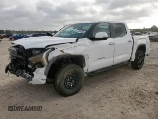 2025 Toyota Tundra Limited z VIN 5TFJA5DB5SX272919, wystawiony jako Copart lot #53044025 z przebiegiem 1 356 mil mil oraz Szkoda całkowita • Salvage title. Historia ofert i sprzedaży dostępna na DreamBid. Obrazek 1.