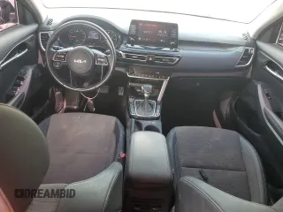 2023 Kia Seltos S with VIN KNDEU2AAXP7356776, listed as a Copart auction lot 64001135 with 58,275 mi miles and Salvage title. Bid and sale history available at DreamBid. Image 8.