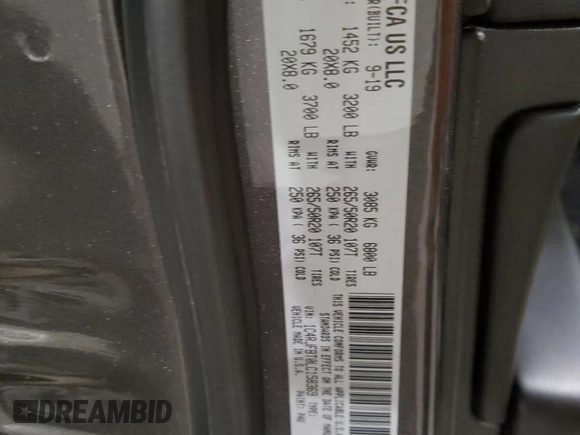 2020 Jeep Grand Cherokee Limited X with VIN 1C4RJFBT0LC158369, listed as a Copart auction lot 51094195 with 59,962 mi miles and Salvage title. Bid and sale history available at DreamBid. Image 13.