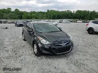 2014 Hyundai Elantra Limited with VIN 5NPDH4AE5EH467145, listed as a Copart auction lot 48417375 with 125,666 mi miles and Salvage Title. Bid and sale history available at carsss.com. Image 13.