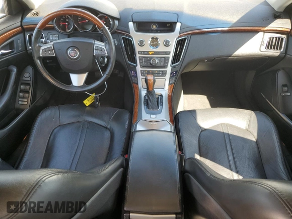 2010 Cadillac CTS Premium with VIN 1G6DP5EV9A0104893, listed as a Copart auction lot 52033645 with 197,118 mi miles and Salvage title. Bid and sale history available at DreamBid. Image 8.
