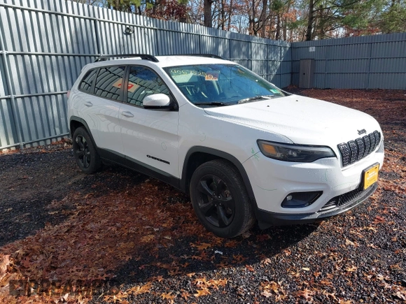 2019 Jeep Cherokee Latitude Plus with VIN 1C4PJMLB4KD321809, listed as a IAAI auction lot 40982234 with 132,496 mi miles. Bid and sale history available at carsss.com. Image 1.