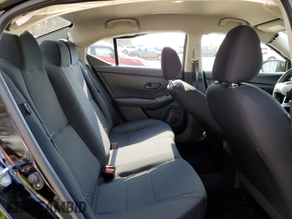 2025 Nissan Sentra S with VIN 3N1AB8BV2SY249854, listed as a Copart auction lot 45282355 with 4,124 mi miles and Salvage Title. Bid and sale history available at DreamBid. Image 11.