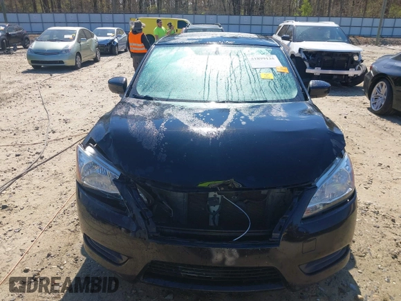 2015 Nissan Sentra S with VIN 3N1AB7AP7FY320503, listed as a IAAI auction lot 41899135 with 199,262 mi miles and . Bid and sale history available at DreamBid. Image 12.