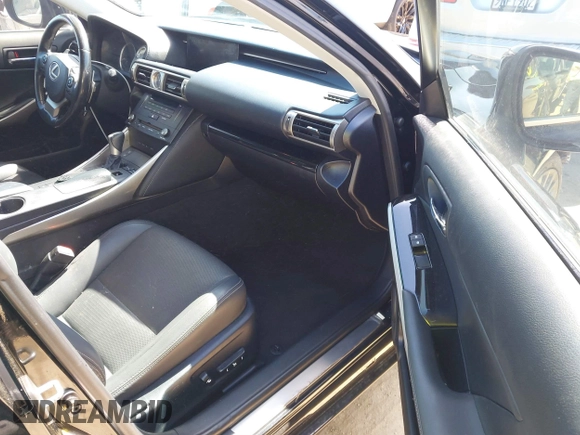 2015 Lexus IS 250 with VIN JTHBF1D20F5065532, listed as a IAAI auction lot 41708326 with 121,920 mi miles. Bid and sale history available at carsss.com. Image 5.
