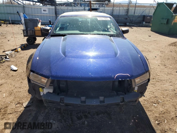 2012 Ford Mustang V6 with VIN 1ZVBP8EM5C5257187, listed as a Copart auction lot 48077825 with 122,794 mi miles and Salvage Title. Bid and sale history available at carsss.com. Image 5.