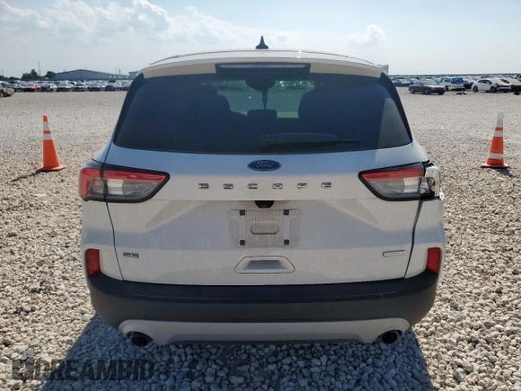2020 Ford Escape SE with VIN 1FMCU0G64LUB03250, listed as a Copart auction lot 57816645 with 55,837 mi miles and Salvage title. Bid and sale history available at DreamBid. Image 6.