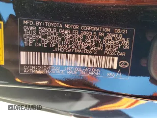 2021 Lexus LC с VIN JTHCP5AY1MA102612, выставлен на аукционе Copart как лот 55218254 с пробегом 17 767 миль миль и Списание • Salvage title. История ставок и продаж доступна на DreamBid. Изображение 13.