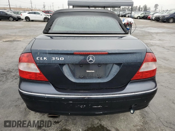 2006 Mercedes-Benz CLK 350 z VIN WDBTK56J96F171256, wystawiony jako Copart lot #47229775 z przebiegiem 194 506 mil mil oraz Szkoda całkowita • Salvage title. Historia ofert i sprzedaży dostępna na DreamBid. Obrazek 6.