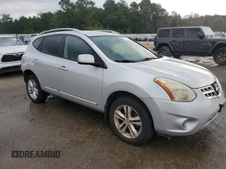 2012 Nissan Rogue S with VIN JN8AS5MV3CW702093, listed as a Copart auction lot 72132794 with 106,526 mi miles and Salvage Title. Bid and sale history available at DreamBid. Image 4.