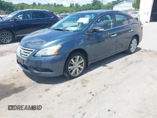 2014 Nissan Sentra SV with VIN 3N1AB7AP4EY324071, listed as a IAAI auction lot 42592981 with 45,921 mi miles and . Bid and sale history available at DreamBid. Image 2.
