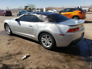 2015 Chevrolet Camaro LT with VIN 2G1FD3D3XF9278495, listed as a Copart auction lot 47745015 with 126,186 mi miles and Clean Title. Bid and sale history available at carsss.com. Image 2.