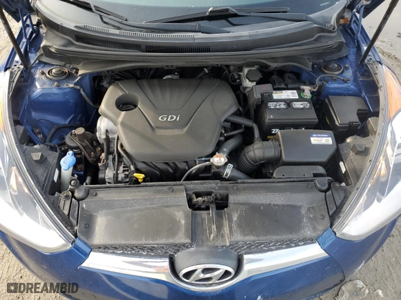 2017 Hyundai Veloster with VIN KMHTC6ADXHU305241, listed as a Copart auction lot 43567895 with 113,386 mi miles and Salvage Title. Bid and sale history available at carsss.com. Image 12.