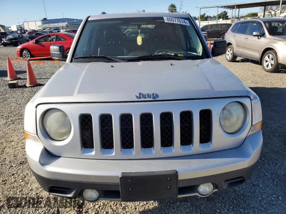 2012 Jeep Patriot Limited with VIN 1C4NJRCB8CD568062, listed as a Copart auction lot 80077614 with 104,122 mi miles and Clean Title. Bid and sale history available at carsss.com. Image 5.