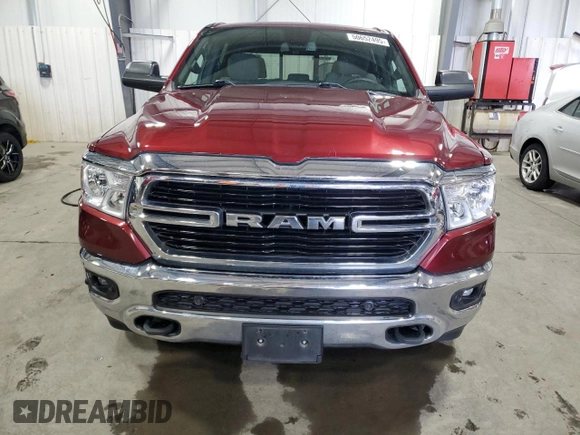 2019 Ram 1500 Big Horn/Lone Star with VIN 1C6SRFFT0KN586554, listed as a Copart auction lot 50652495 with 120,426 mi miles and Salvage Title. Bid and sale history available at carsss.com. Image 5.