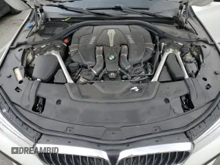 2018 BMW 7 Series 750i with VIN WBA7F0C53JGM24069, listed as a Copart auction lot 53515035 with 79,803 mi miles and Salvage Title. Bid and sale history available at carsss.com. Image 11.