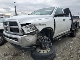 2010 Dodge 2500 Laramie with VIN 3D7UT2CL7AG155447, listed as a Copart auction lot 84482534 with 200,197 mi miles and Salvage Title. Bid and sale history available at DreamBid. Image 1.