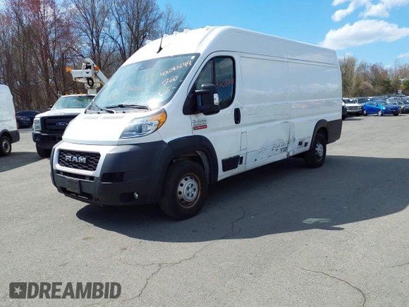 2022 Ram ProMaster Cargo with VIN 3C6MRVJG4NE111866, listed as a IAAI auction lot 42082644 with 62,444 mi miles and . Bid and sale history available at DreamBid. Image 17.