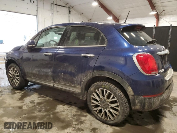 2017 FIAT 500X Lounge z VIN ZFBCFYDB5HP597173, wystawiony jako Copart lot #47763985 z przebiegiem 86 836 mil mil oraz Szkoda całkowita • Salvage title. Historia ofert i sprzedaży dostępna na DreamBid. Obrazek 2.