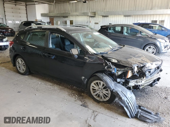 2018 Subaru Impreza Premium с VIN 4S3GTAB62J3715942, выставлен на аукционе Copart как лот 54567915 с пробегом 130 861 миль миль и На запчасти • Non repairable. История ставок и продаж доступна на DreamBid. Изображение 4.