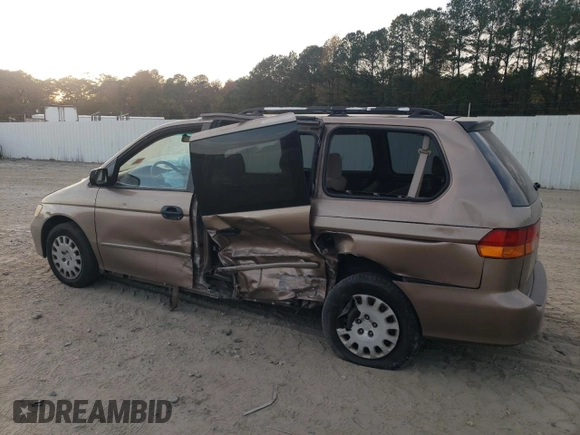 2003 Honda Odyssey LX z VIN 5FNRL18533B084504, wystawiony jako Copart lot #52674495 z przebiegiem 189 256 mil mil oraz Nie do naprawy • Non repairable. Historia ofert i sprzedaży dostępna na DreamBid. Obrazek 2.