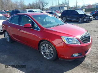 2012 Buick Verano Leather Group with VIN 1G4PS5SK9C4208813, listed as a IAAI auction lot 42054356 with 1 mi miles. Bid and sale history available at carsss.com. Image 1.