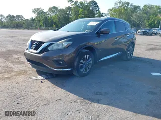 2015 Nissan Murano S with VIN 5N1AZ2MG2FN290455, listed as a IAAI auction lot 41945972 with 97,826 mi miles. Bid and sale history available at carsss.com. Image 17.