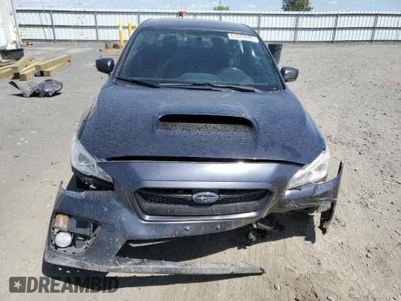 2015 Subaru WRX Premium with VIN JF1VA1D69F9825732, listed as a Copart auction lot 61079295 with 117,837 mi miles and Salvage title. Bid and sale history available at DreamBid. Image 5.