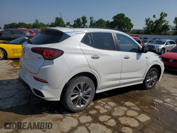 2020 Buick Encore GX Select with VIN KL4MMESL6LB119233, listed as a Copart auction lot 60217445 with 58,525 mi miles and Salvage title. Bid and sale history available at DreamBid. Image 3.