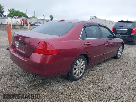 2006 Honda Accord EX-L z VIN 1HGCM66566A052731, wystawiony jako IAAI lot #42346485 z przebiegiem 282 353 mil mil oraz . Historia ofert i sprzedaży dostępna na DreamBid. Obrazek 4.