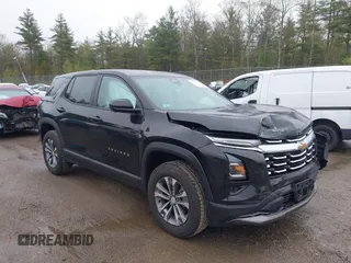 2025 Chevrolet Equinox FWD LT with VIN 3GNAXHEG6SL170056, listed as a IAAI auction lot 42178404 with 4,337 mi miles and . Bid and sale history available at DreamBid. Image 1.