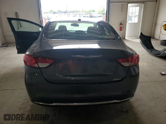 2015 Chrysler 200 Limited with VIN 1C3CCCABXFN588723, listed as a Copart auction lot 53936435 with 120,513 mi miles and Non repairable. Bid and sale history available at DreamBid. Image 6.