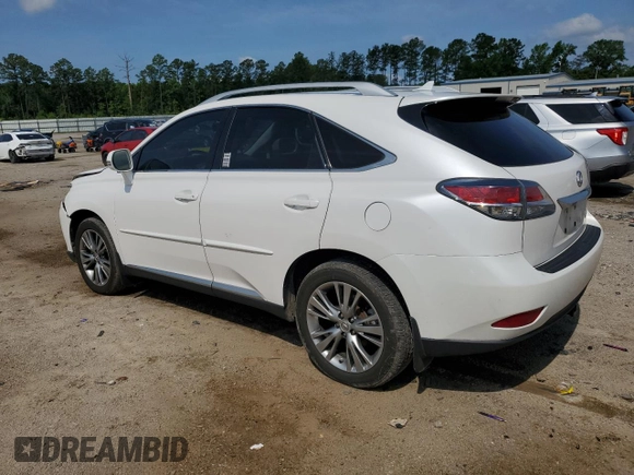2013 Lexus RX 350 z VIN 2T2BK1BA8DC154770, wystawiony jako Copart lot #59846695 z przebiegiem 127 868 mil mil oraz Szkoda całkowita • Salvage title. Historia ofert i sprzedaży dostępna na DreamBid. Obrazek 2.