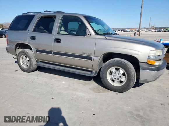 2002 Chevrolet Tahoe LS with VIN 1GNEC13V72R116845, listed as a Copart auction lot 46909855 with 313,655 mi miles and Non Repairable. Bid and sale history available at carsss.com. Image 4.