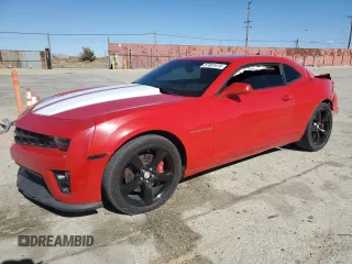 2011 Chevrolet Camaro 2SS with VIN 2G1FT1EW9B9214149, listed as a Copart auction lot 57001615 with 88,137 mi miles and Salvage Title. Bid and sale history available at DreamBid. Image 1.