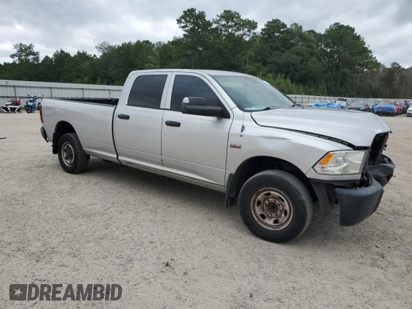 2014 Ram 2500 Tradesman with VIN 3C6TR4HT0EG105608, listed as a Copart auction lot 71721474 with 236,972 mi miles and Salvage title. Bid and sale history available at DreamBid. Image 4.