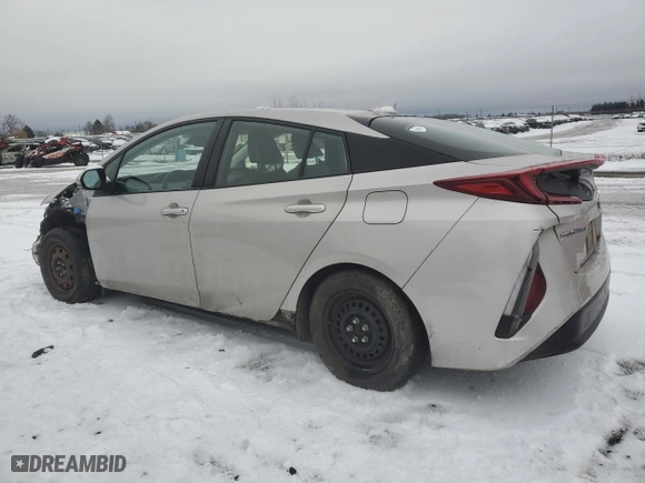 2021 Toyota Prius Prime LE with VIN JTDKAMFP2M3175386, listed as a Copart auction lot 45043115 with 339,692 mi miles and Salvage Title. Bid and sale history available at carsss.com. Image 2.