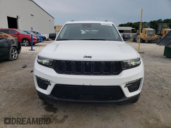 2023 Jeep Grand Cherokee Limited with VIN 1C4RJHBG2P8910144, listed as a Copart auction lot 57204435 with 18,016 mi miles and Salvage title. Bid and sale history available at DreamBid. Image 5.