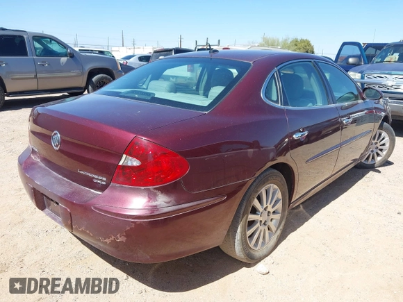 2007 Buick LaCrosse CXS with VIN 2G4WE587171193909, listed as a IAAI auction lot 41742103 with 165,129 mi miles. Bid and sale history available at carsss.com. Image 4.