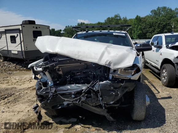 2024 Ram 2500 Laramie with VIN 3C6UR5FL6RG366874, listed as a Copart auction lot 55081125 with 18,460 mi miles and Salvage title. Bid and sale history available at DreamBid. Image 5.