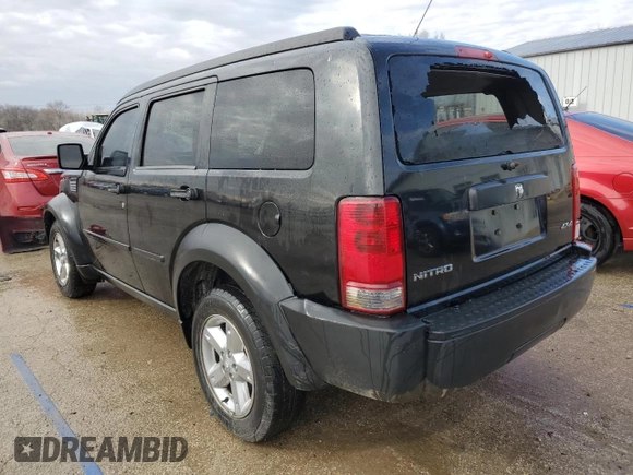 2008 Dodge Nitro SXT with VIN 1D8GU28K68W244007, listed as a Copart auction lot 50575655 with 179,139 mi miles and Salvage Title. Bid and sale history available at carsss.com. Image 2.