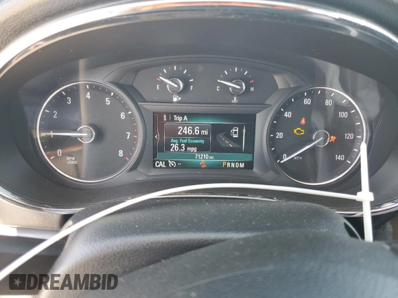 2017 Buick Encore Preferred with VIN KL4CJESB5HB007140, listed as a Copart auction lot 49235555 with 71,210 mi miles and Salvage title. Bid and sale history available at DreamBid. Image 9.
