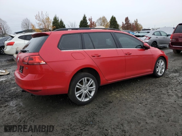 2015 Volkswagen Golf SportWagen TDI SEL with VIN 3VWCA7AU5FM510223, listed as a Copart auction lot 80114794 with 85,654 mi miles and Salvage Title. Bid and sale history available at carsss.com. Image 3.