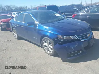 2014 Chevrolet Impala LT with VIN 1G1125S38EU137750, listed as a IAAI auction lot 41763793 with 89,661 mi miles and . Bid and sale history available at DreamBid. Image 1.
