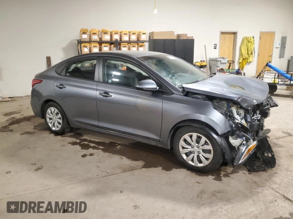 2018 Hyundai Accent SE z VIN 3KPC24A38JE013448, wystawiony jako Copart lot #57471355 z przebiegiem Nie podano mil oraz Szkoda całkowita • Salvage title. Historia ofert i sprzedaży dostępna na DreamBid. Obrazek 4.
