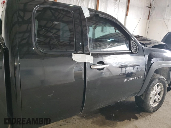2007 Chevrolet Silverado 1500 1LT with VIN 1GCEK19J67E503921, listed as a Copart auction lot 50131355 with Not Provided miles and Salvage Title. Bid and sale history available at DreamBid. Image 10.