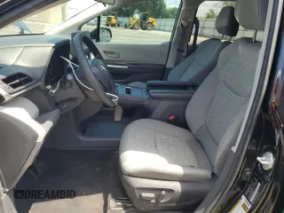 2023 Toyota Sienna LE with VIN 5TDKRKEC3PS153363, listed as a Copart auction lot 61843745 with 36,575 mi miles and Salvage title. Bid and sale history available at DreamBid. Image 7.