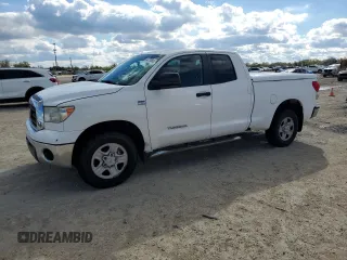 2008 Toyota Tundra 4WD Truck with VIN 5TFBT54118X010667, listed as a Copart auction lot 46779365 with 124,594 mi miles and Salvage Title. Bid and sale history available at carsss.com. Image 1.