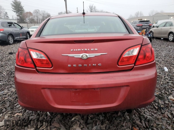 2009 Chrysler Sebring Touring *Ltd Avail* with VIN 1C3LC56B59N537686, listed as a Copart auction lot 84231154 with 144,333 mi miles and Salvage Title. Bid and sale history available at carsss.com. Image 6.