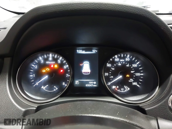 2017 Nissan Rogue SL with VIN JN8AT2MT0HW150120, listed as a IAAI auction lot 41914603 with 65,047 mi miles and . Bid and sale history available at DreamBid. Image 7.
